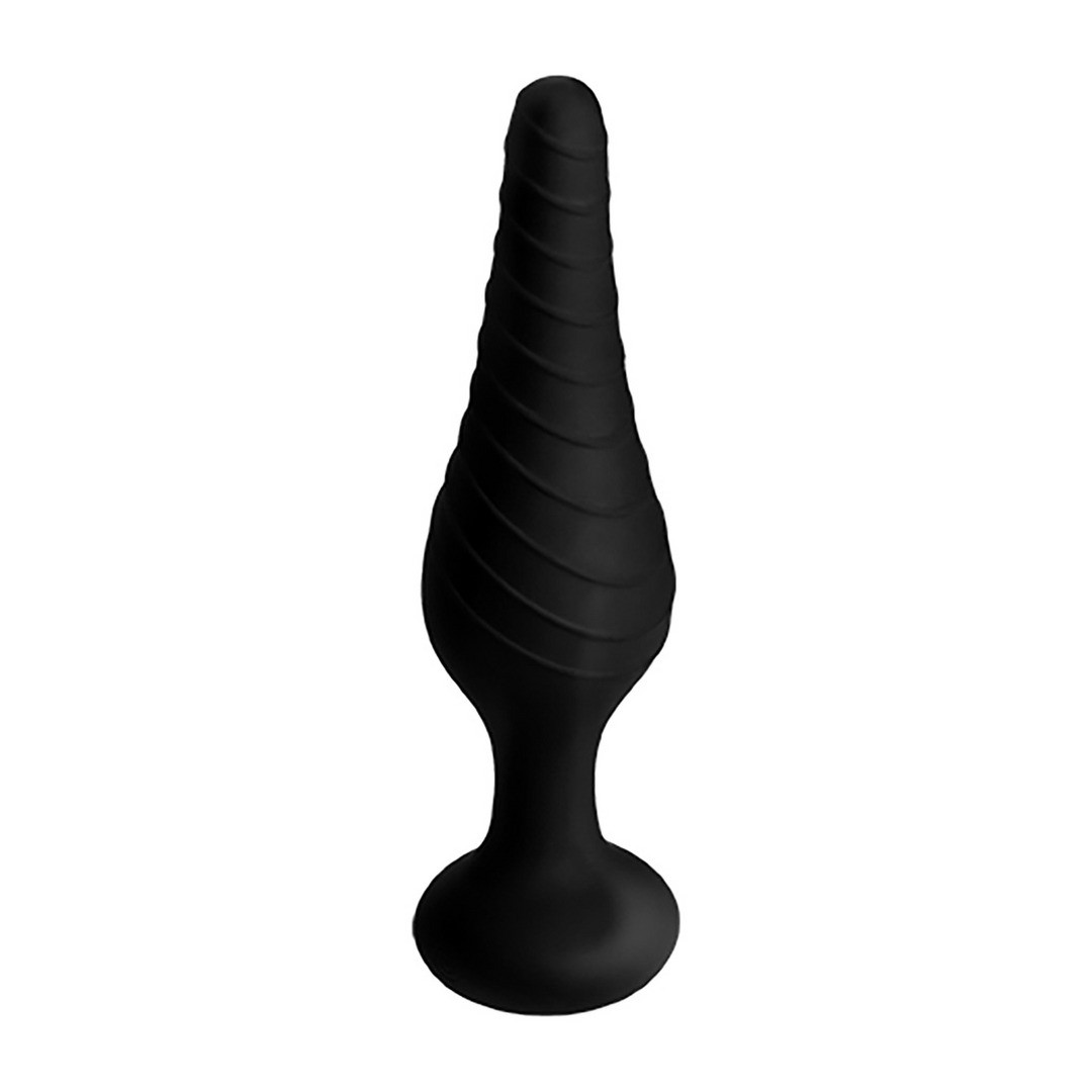 SILICONE VIBRATING ANAL PLUG WITH REMOTE CONTROL