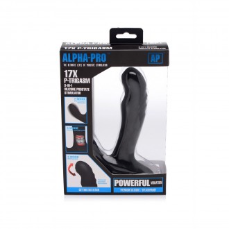 P-TRIGASM - 3-IN-1 SILICONE PROSTATE STIMULATOR