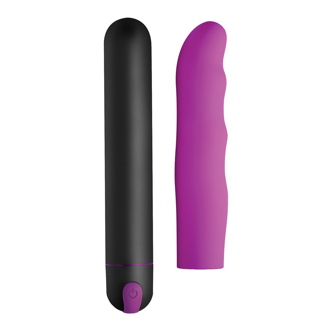 XL BULLET AND WAVY SILICONE SLEEVE