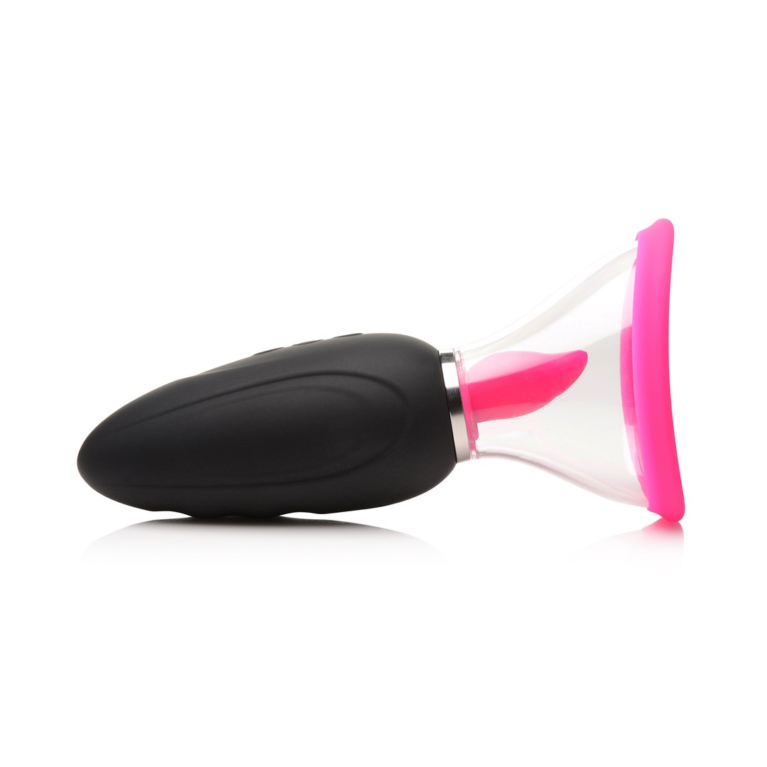 LICKGASM MINI - 10X LICKING AND SUCKING STIMULATOR - PINK