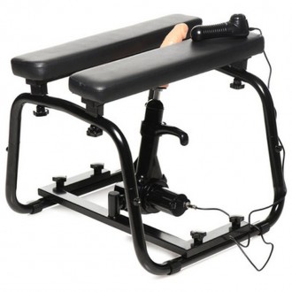 DELUXE BANGIN' BENCH WITH SEX MACHINE - BLACK