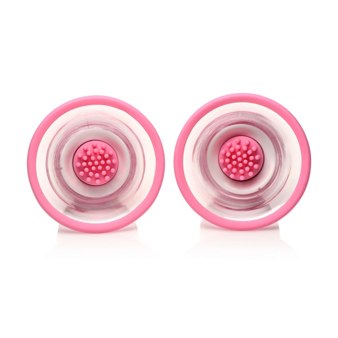 ROTATING SILICONE NIPPLE SUCKERS WITH 2 ATTACHMENTS