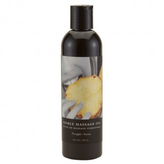 PINEAPPLE EDIBLE MASSAGE OIL - 8 FL OZ / 237 ML