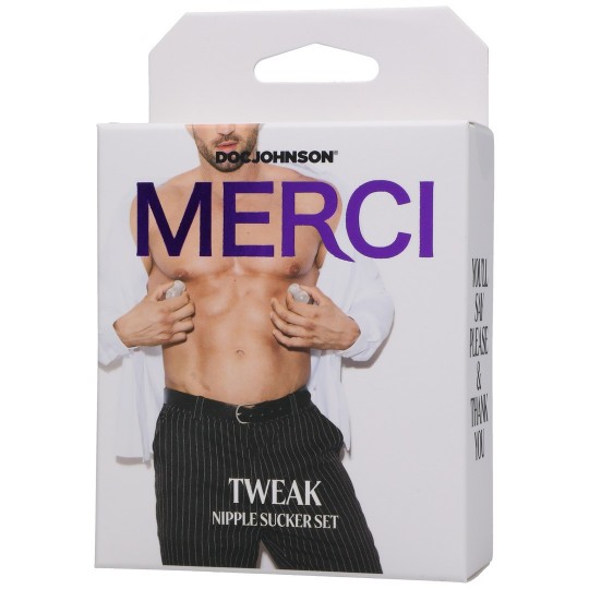 TWEAK - NIPPLE SUCKER SET - CLEAR