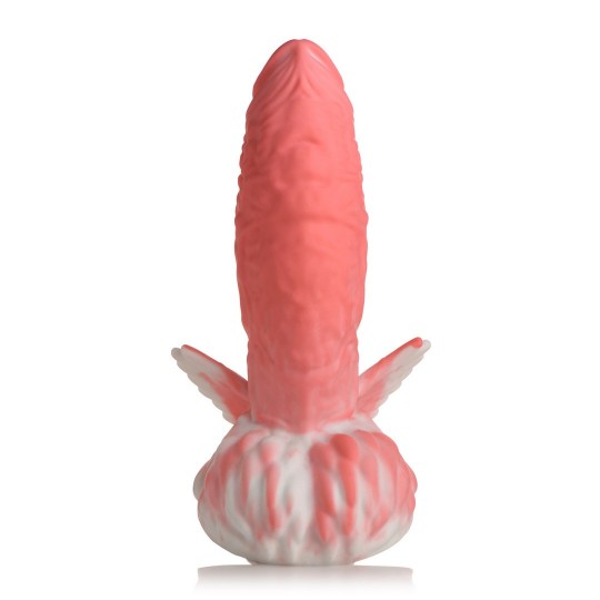 PEGASUS - PECKER WINGED SILICONE DILDO - PINK