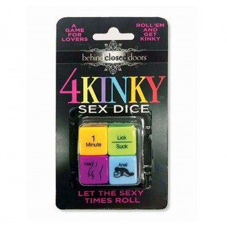 4 KINKY SEX DICE