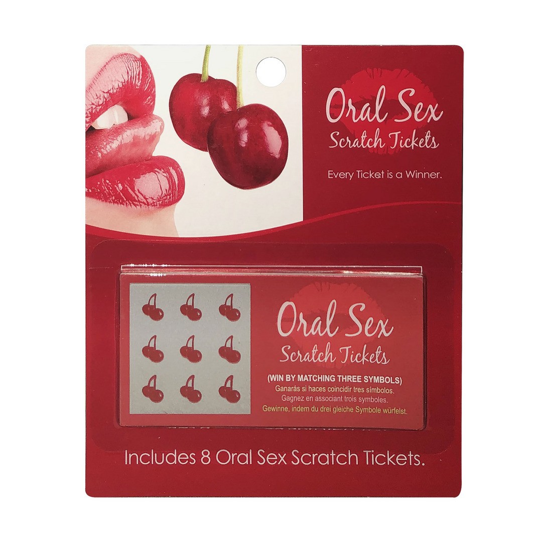 ORAL SEX SCRATCH TICKETS