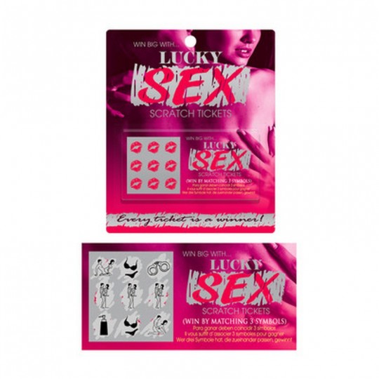 LUCKY SEX SCRATCH TICKETS