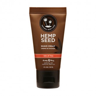 ISLE OF YOU - HEMP SEED SHAVE CREAM - 1 FL OZ / 30 ML