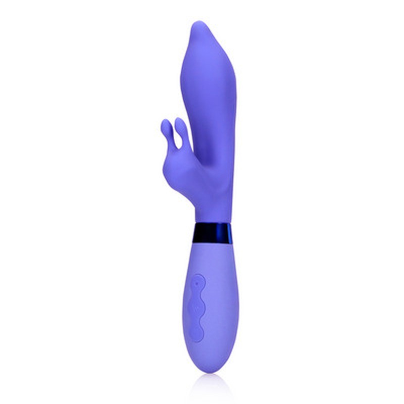 SILICONE POINTED RABBIT VIBRATOR - PROTANOPIA