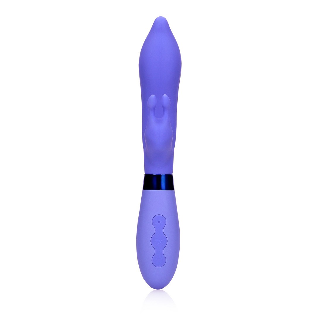 SILICONE POINTED RABBIT VIBRATOR - PROTANOPIA