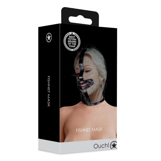 FISHNET MASK - BLACK