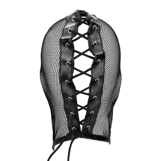 FISHNET MASK - BLACK