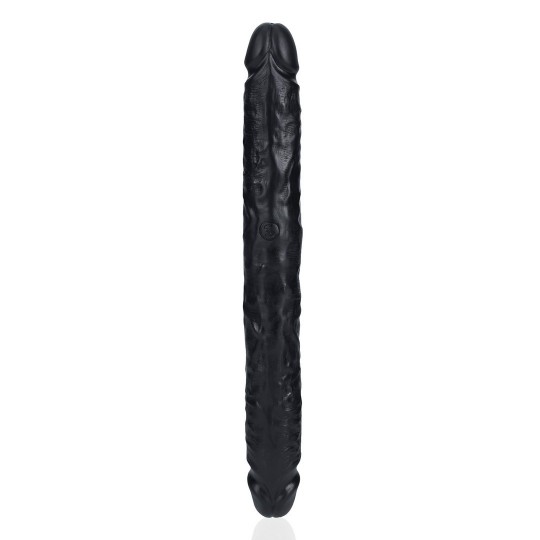 SLIM DOUBLE ENDED DONG 12 / 30,5 CM - BLACK