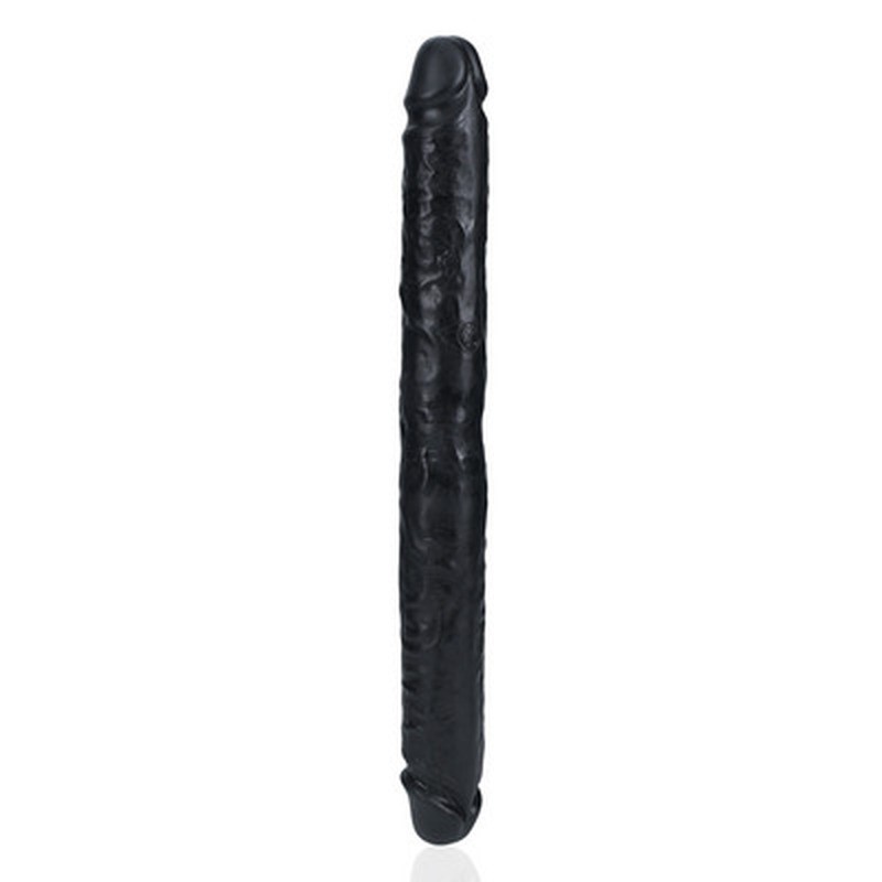 SLIM DOUBLE ENDED DONG 14 / 35,6 CM - BLACK