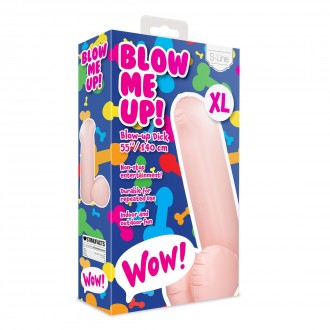 BLOW-UP DICK - 55''/ 140 CM - FLESH