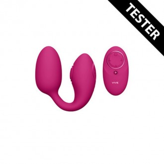 AIKA - PULSE WAVE  VIBRATING LOVE EGG - PINK - TESTER