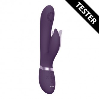 AIMI - PULSE WAVE  VIBRATING G-SPOT RABBIT - PURPLE - TESTER