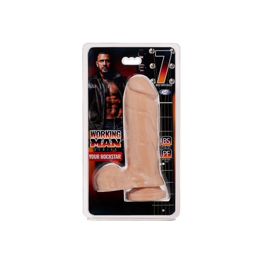 WORKING MAN - YOUR ROCK STAR DILDO - 7 / 18 CM