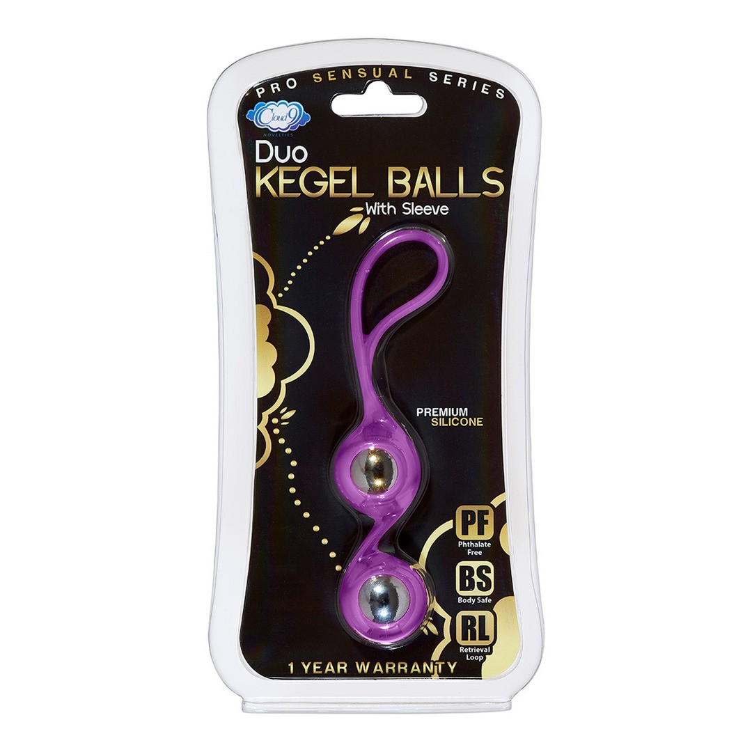 DUO KEGEL BALLS WITH SLEEVE