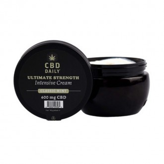 EARTHLY BODY - CBD DAILY ULTIMATE STRENGTH INTENSIVE CREAM - CLASSIC MINT - 5 OZ / 142 G