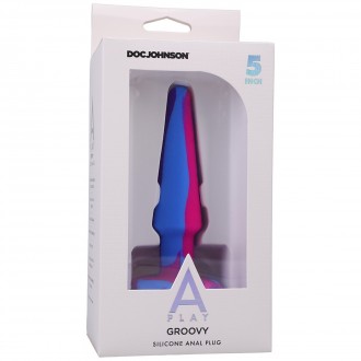 GROOVY - SILICONE ANAL PLUG - 5'' / 12 CM