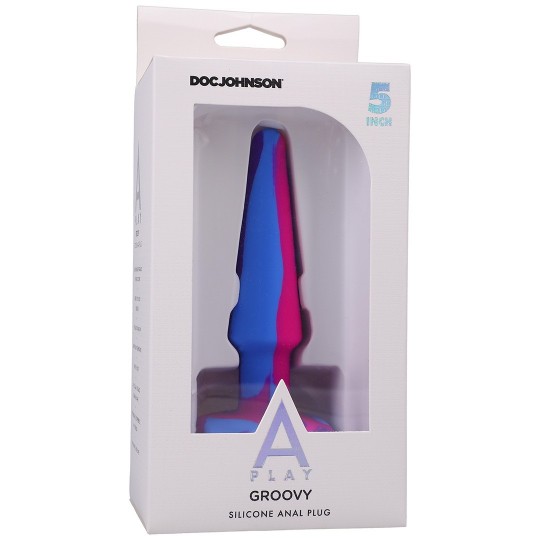 PLUG ANAL DE SILICONE - GROOVY  - 5\&#039;\&#039; / 12 CM DOC JOHNSON