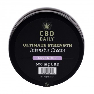 CBD DAILY ULTIMATE STRENGTH INTENSIVE CREAM - LAVENDER - 5 OZ / 142 G