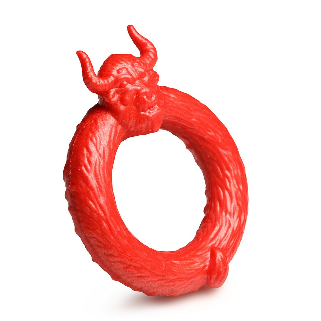 BEAST MODE - SILICONE COCK RING - RED