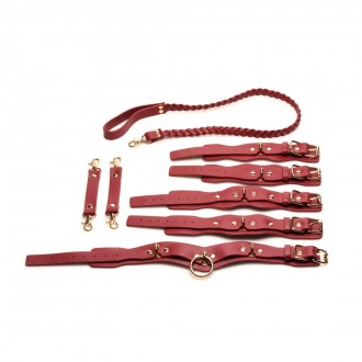 LOVER'S RESTRAINTS SET - RED