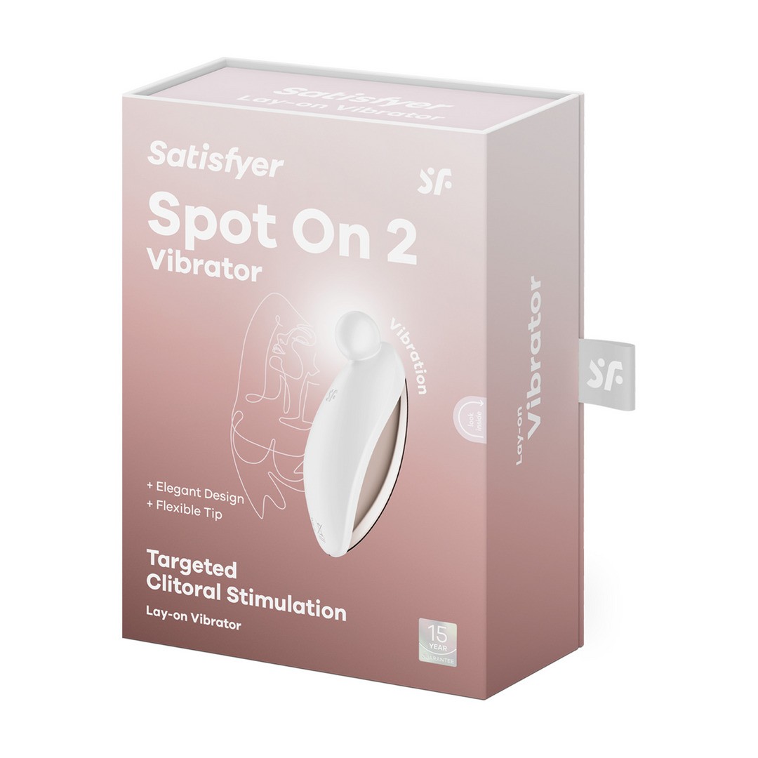 SATISFYER SPOT ON 2 STIMULATOR WHITE