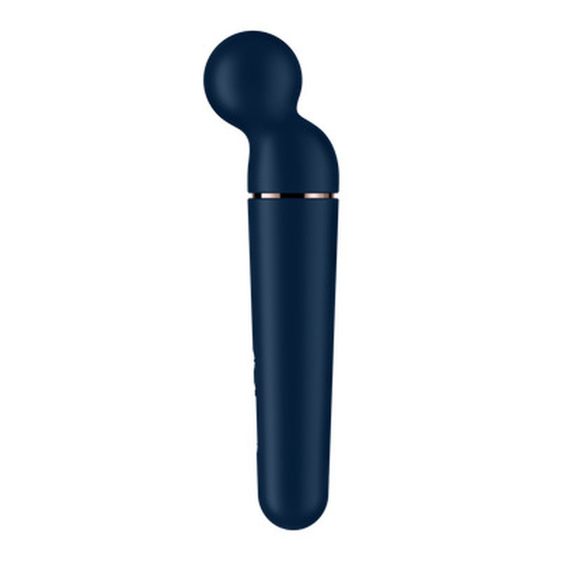 PLANET WAND-ER - WAND VIBRATOR - BLUE/ROSE GOLD