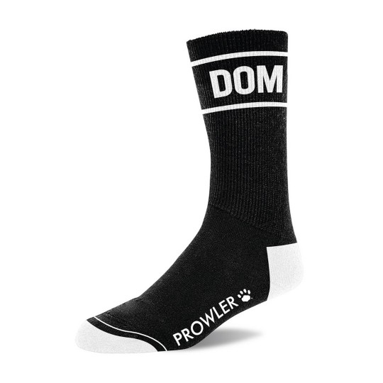 DOM SOCKS - BLACK/WHITE