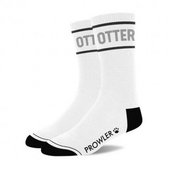 OTTER SOCKS - WHITE/GREY