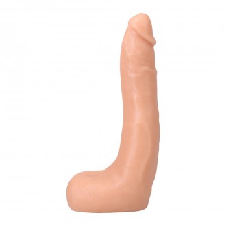 DOC JOHNSON DAN DAMAGE - REALISTIC ULTRASKYN DILDO - 10\" / 25 CM - VANILLA