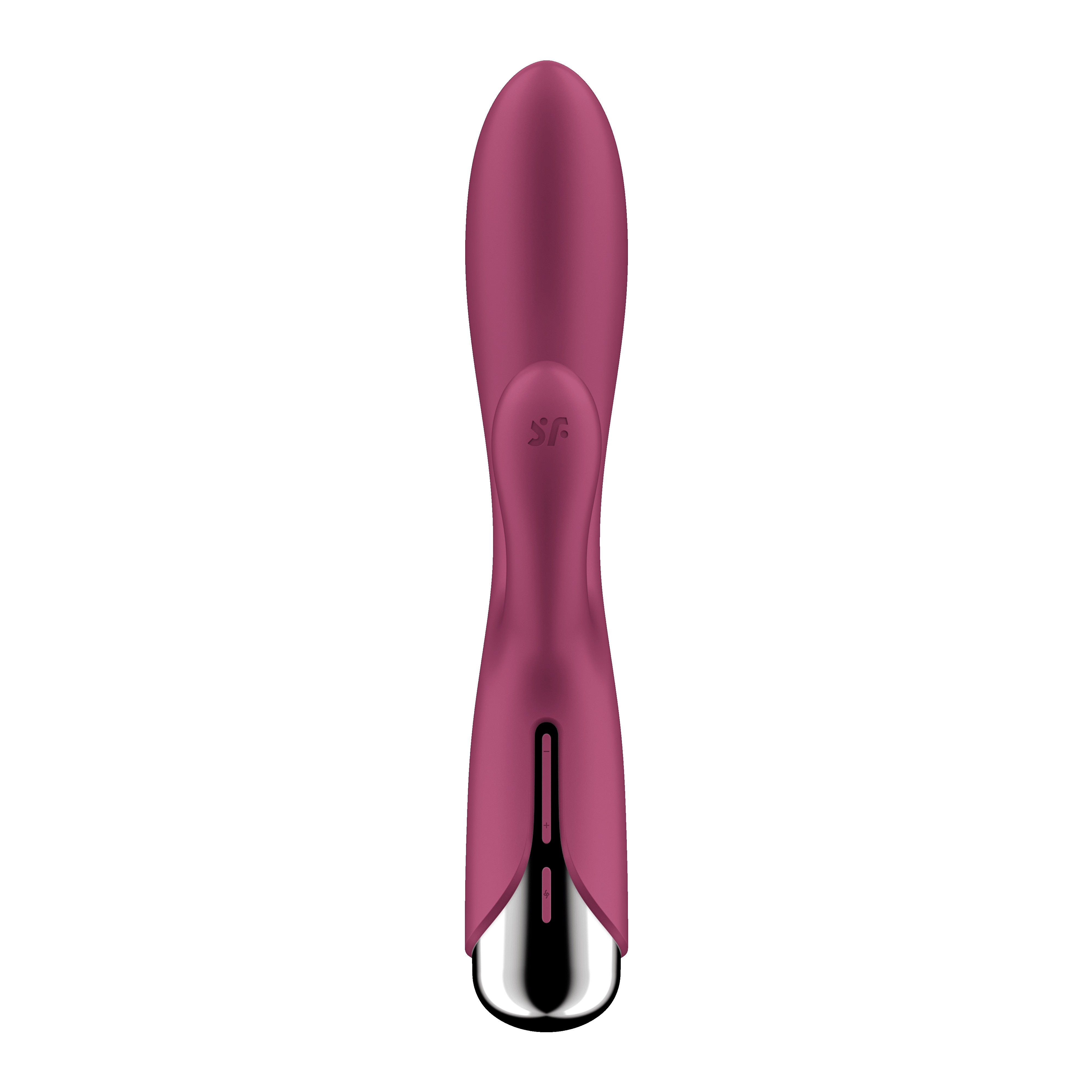 VIBRADOR SPINNING RABBIT 1 ROJO SATISFYER