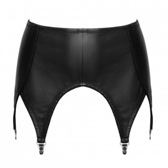 LEATHER SUSPENDER BELT