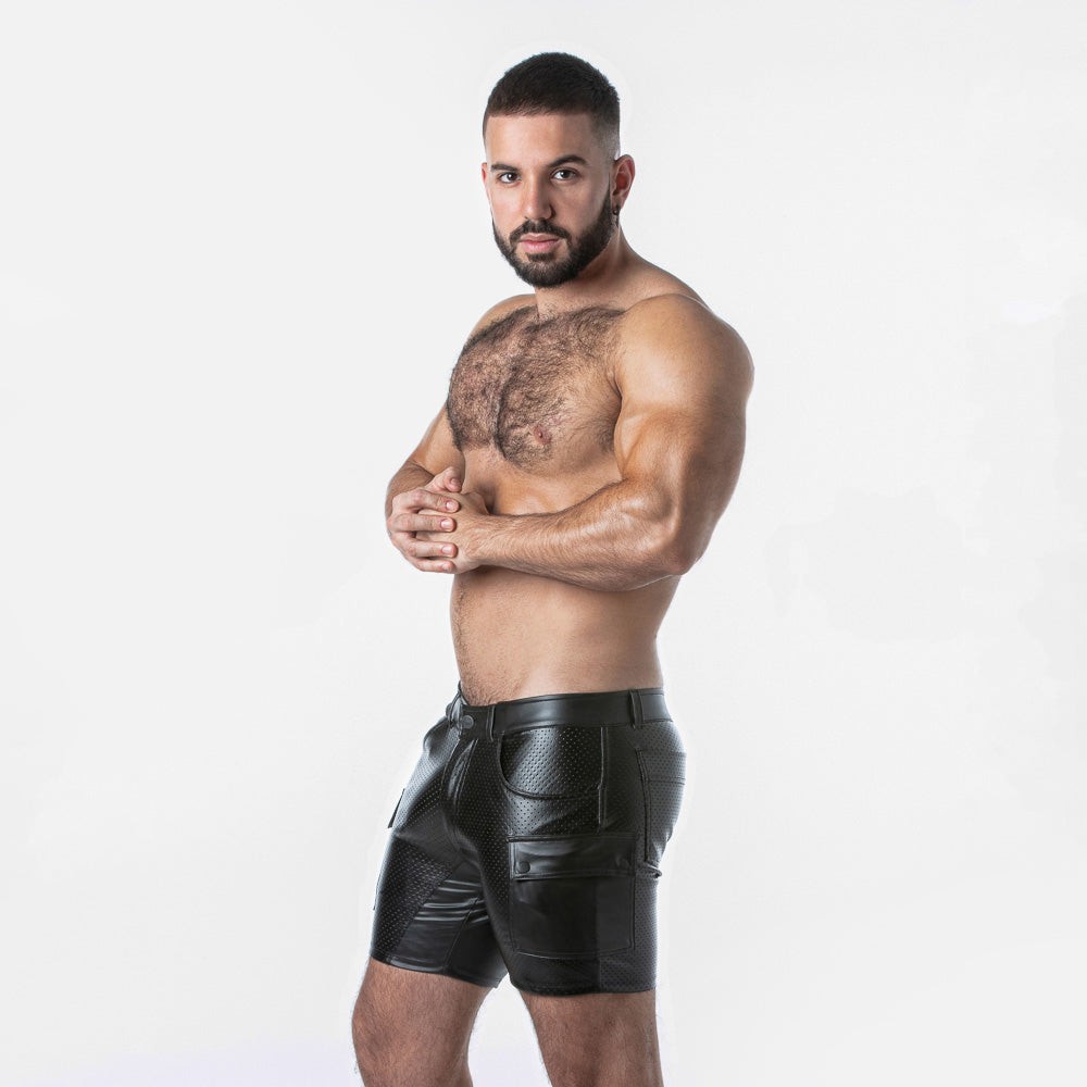 PANTALÓN CORTO RUB IT CARGO SHORT LOCKER GEAR NEGRO