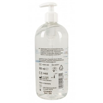 LUBRICANTE DE BASE ACUOSA JUST GLIDE PARA JUGUETES 500ML