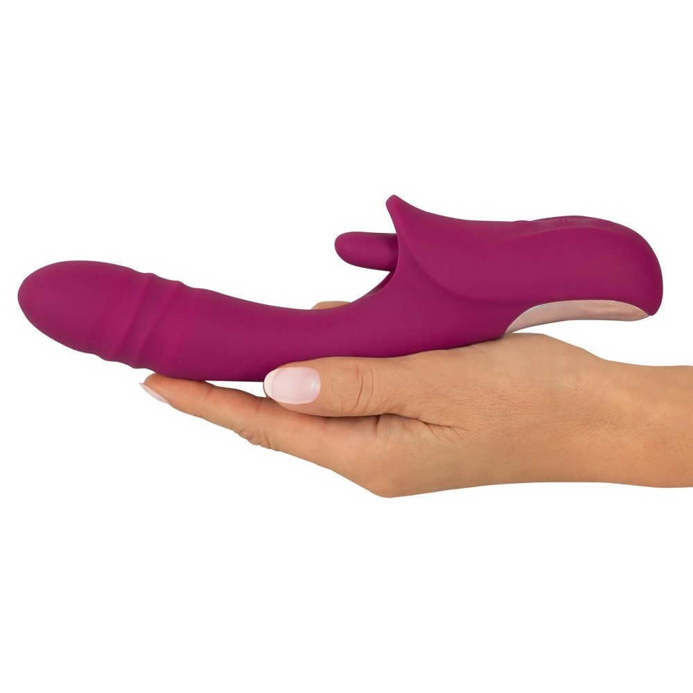 LICKING &amp; THRUSTING VIBRATOR