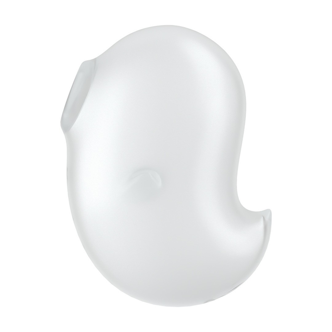 CUTIE GHOST - AIR PULSE VIBRATOR - WHITE