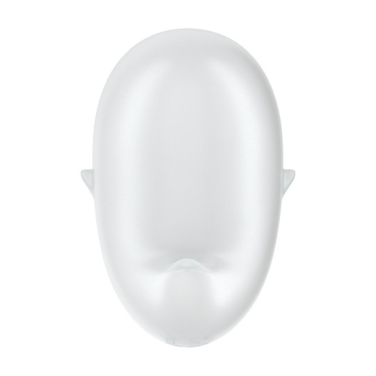 CUTIE GHOST - AIR PULSE VIBRATOR - WHITE