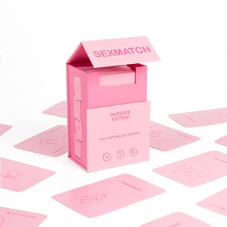 JEU SEXMATCH MASSAGE EDITION - EN/EN/DE/FR/NL/PT/IT/PL - SECRET PLAY