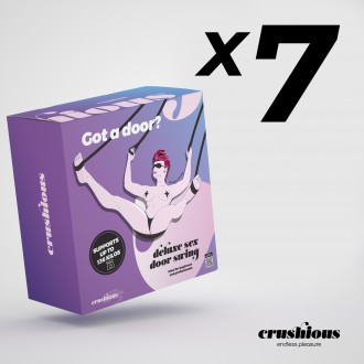 PACK OF 7 CRUSHIOUS DELUXE SEX DOOR SWING