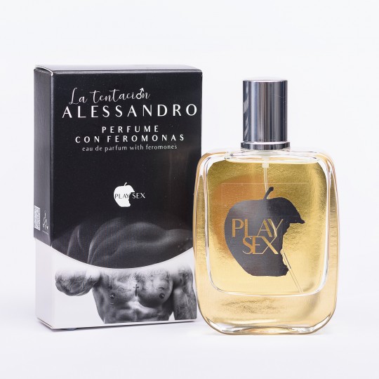 PROFUMO AI FEROMONI ALESSANDRO PER LUI 50ML TENTACIÓN PLAY SEX