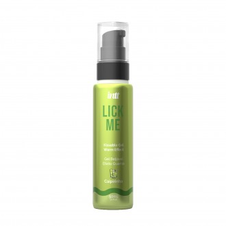 GEL BACIABILE CON EFFETTO TERMICO E AROMA DI CAIPIRINHA LICK ME INTT 50ML