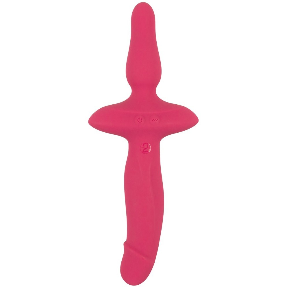 2IN1 VIBRATOR + BUTT PLUG