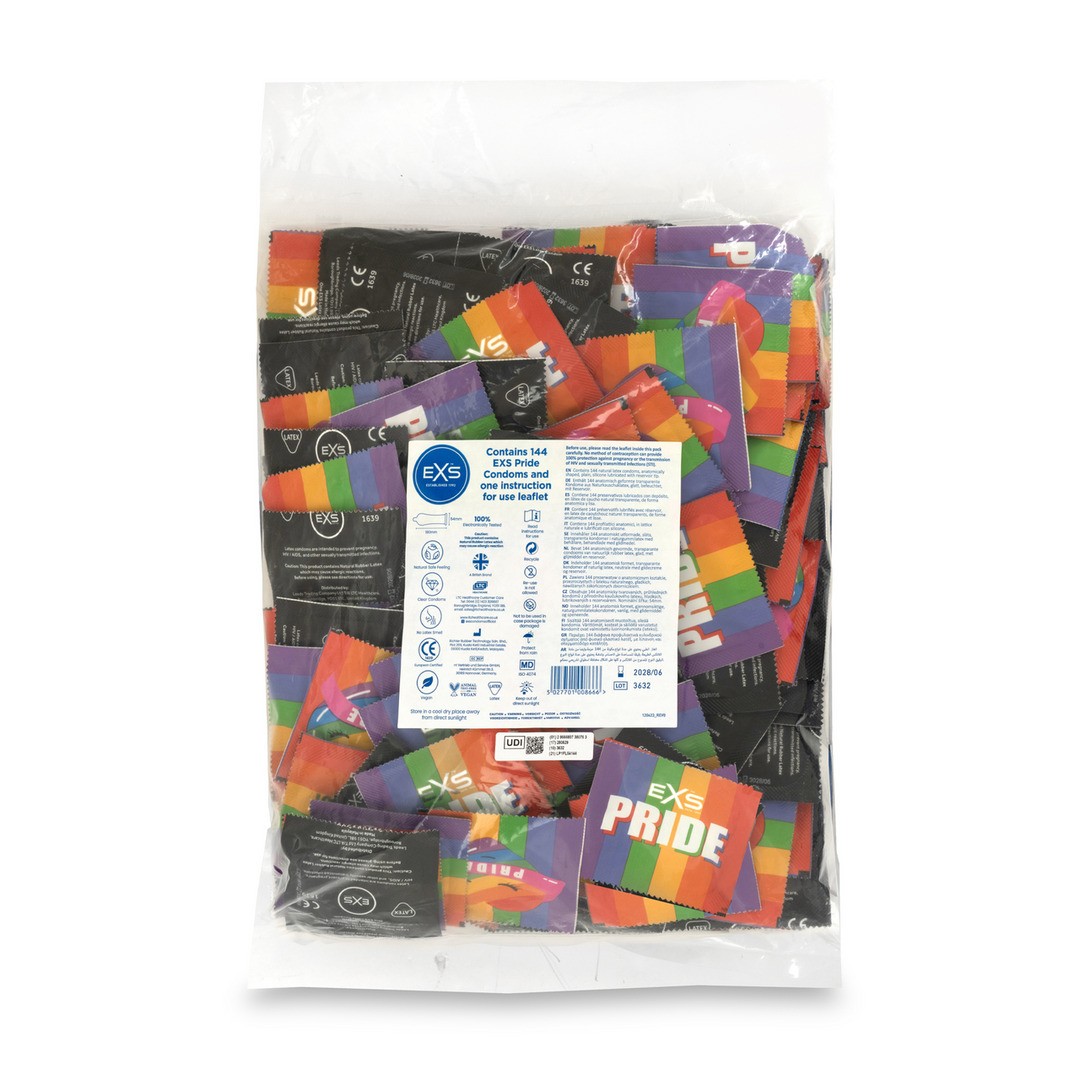 EXS PRIDE - CONDOMS - 144 PIECES