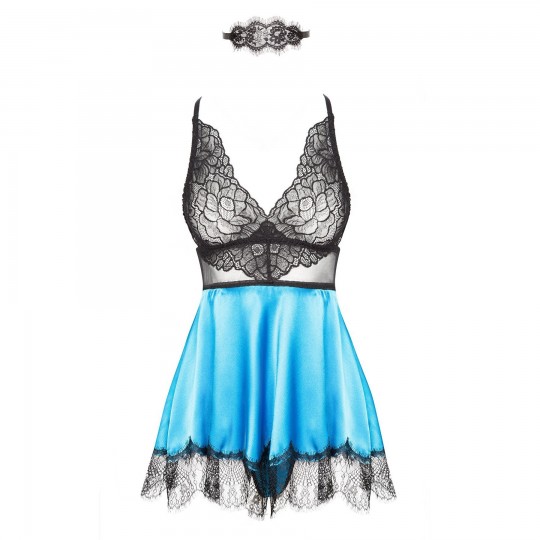 EVE CHEMISE TURQUOISE