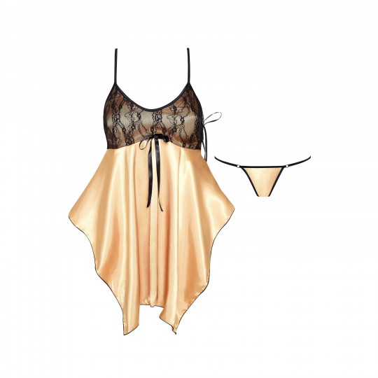 JULIETA CHEMISE GOLD